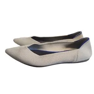 Rothy's | Shoes | Euc Retired Rothys Light Grey Flax Birdseed The Point ...